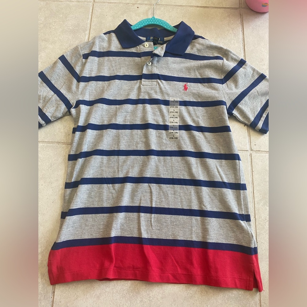 POLO Ralph Lauren BOYS Large 
*please do not BUY if not Amanda- thanks*